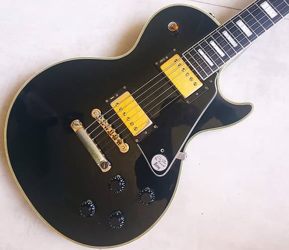 Burny Les Paul Custom "The Revival. RLC60 - Les Paul - - Elektrisk guitar - Japa