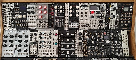 Eurorack moduler: Intellijel, Verbos, Qu-Bit, WMD, Erica Synths og meget mere
