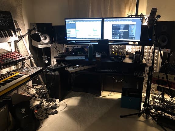 EVE Audio SC208 aktive studiomonitorer (sæt) sort