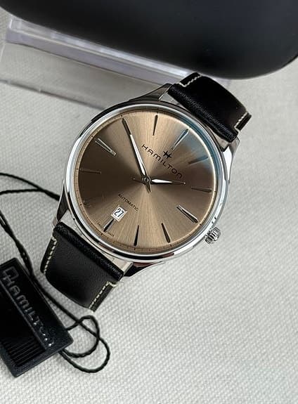 Hamilton - Jazzmaster Thinline Automatic Date - H38525721 - Mænd - 2020+