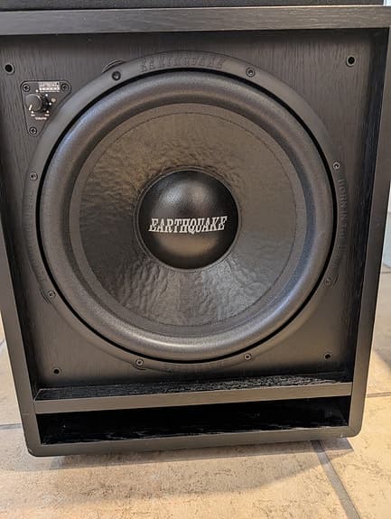 12" Earthquake subwoofer