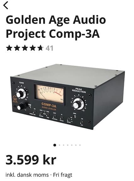 Golden Age Project Comp-3A kompressor