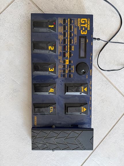 Boss GT-3 guitar multieffekt pedal