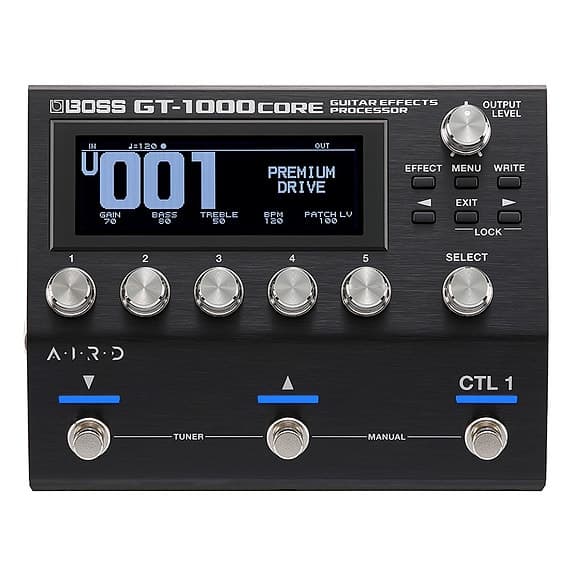 Boss GT-1000CORE guitar multieffekt pedal