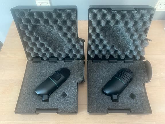 AKG mikrofoner, C5600 og TPS D3500