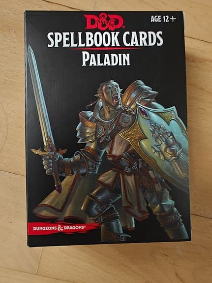 Spellbook cards paladin
