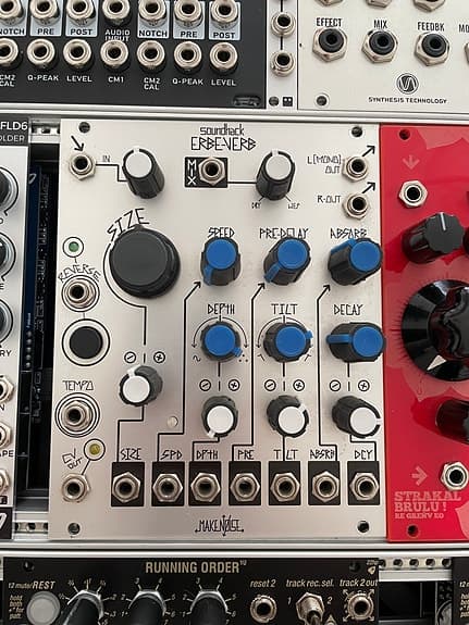 Make Noise & Soundhack Erbe Verb reverb Eurorack