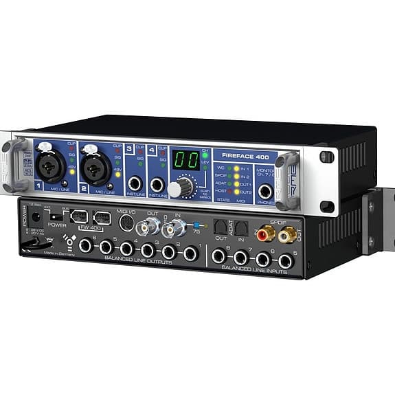 RME Fireface 400 lydkort / audio interface