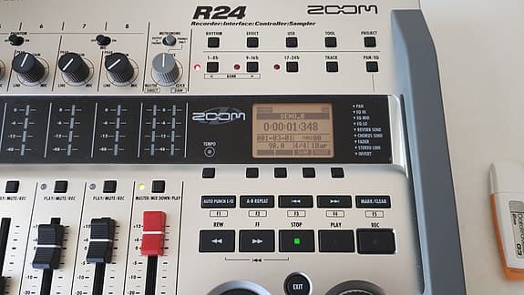 Zoom R24 recorder / audio interface / controller / sampler