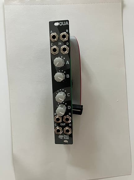 Rings quad attenuator Eurorack modul