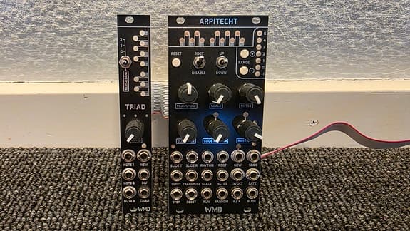 Eurorack - WMD Arpitecht + Triad moduler