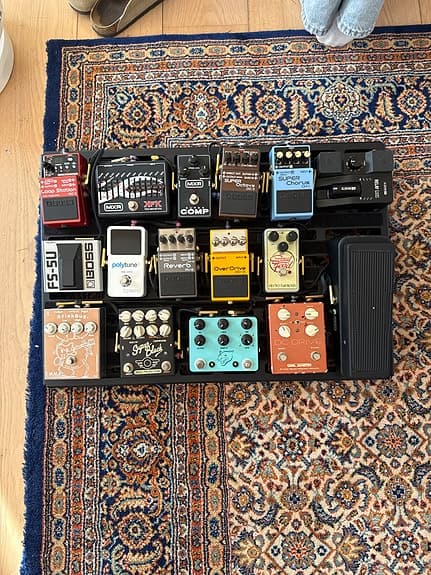 RockBoard QUAD 5.2 pedalboard med MOD 1 patchbay
