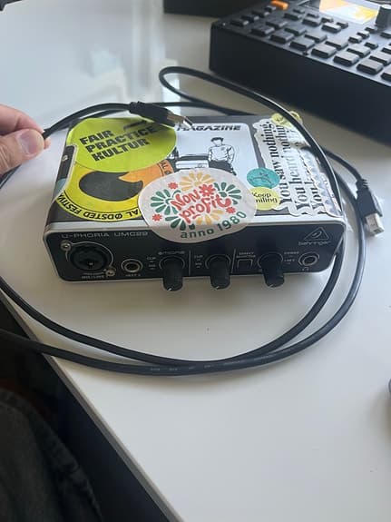 Behringer U-Phoria UMC22 USB lydkort / audio interface