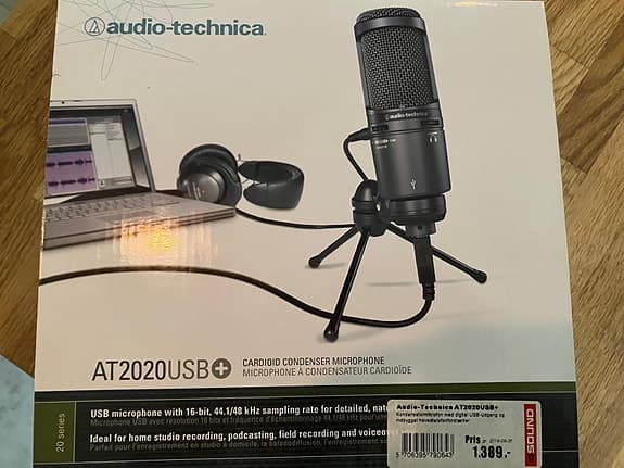Helt NY: Audio-Technica AT2020USB