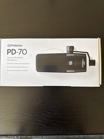 PreSonus PD-70 Dynamic Broadcast Microphone