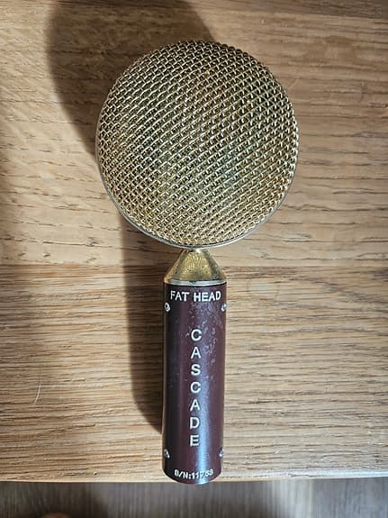 Cascade Fat Head Ribbon Microphone