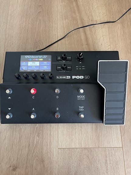 Line 6 POD Go multi effekt til guitar