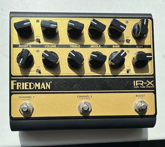 Friedman IR-X guitar preamp pedal