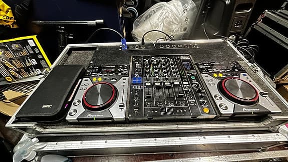Pioneer DJ sæt – 2x CDJ-400 og DJM mixer