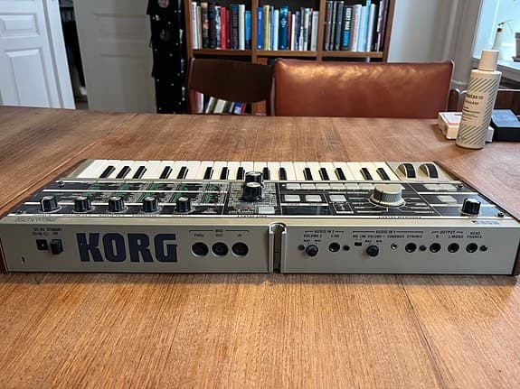 Korg MicroKorg synthesizer keyboard