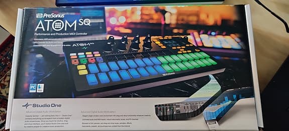 PreSonus ATOM SQ Hybrid MIDI Keyboard Pad Performance & Production Controller