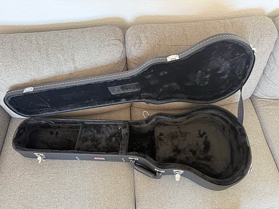 Gator hardcase til Les Paul guitar sort