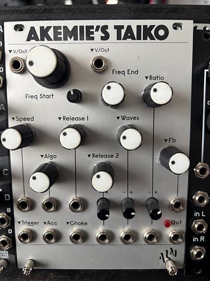 Akemie's Taiko ALM Busy Circuits Eurorack modul