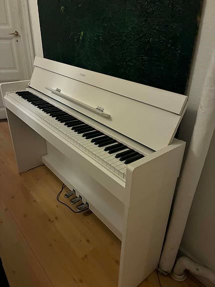 Yamaha Arius YDP-S34WH digital piano, hvid, meget lidt brugt