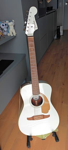 Electro-Acoustic Fender Guitar