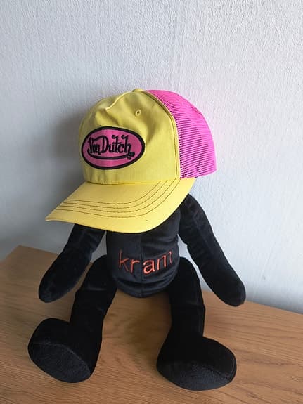VON DUTCH Mesh cap PINK - YELLOW
