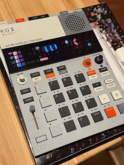 Teenage Engineering KO II sampler / groovebox