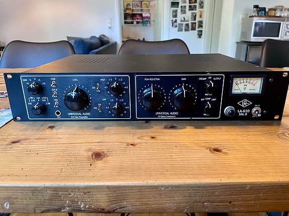 Universal Audio LA-610 Mk II rør preamp og compressor