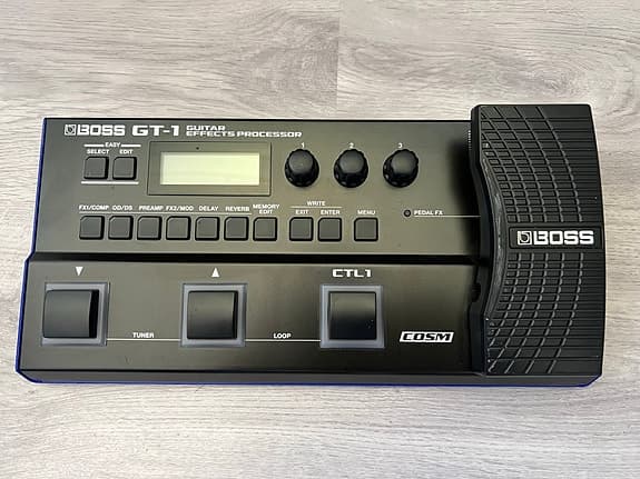 Boss GT-1 multieffekt pedal til guitar