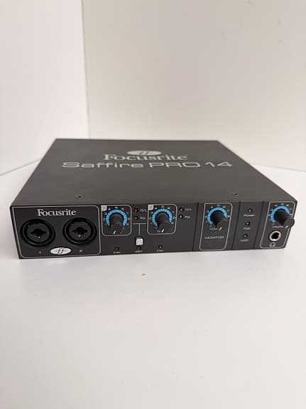 Focusrite Saffire Pro 14 – Professionelt lydkort / Audio Interface