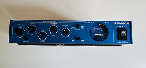 Samson C-com Opti optisk compressor til studie og live lyd