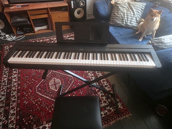 Yamaha P-45 digital piano 88 tangenter sort