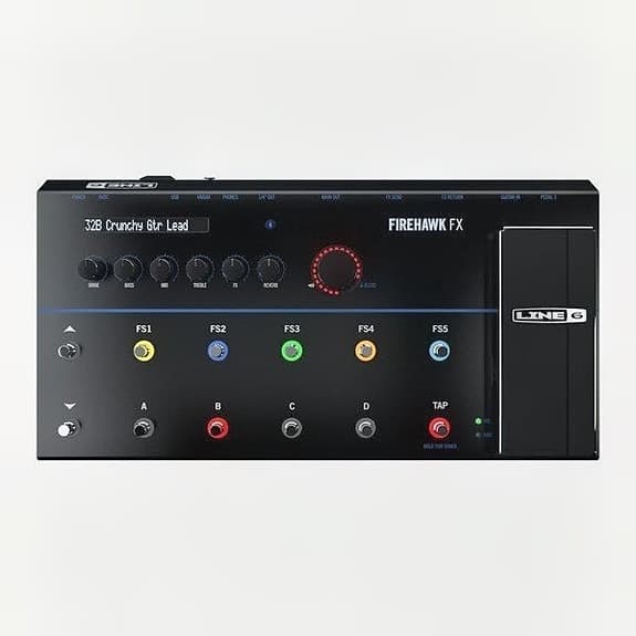Line 6 Firehawk FX guitar multieffekt pedalboard
