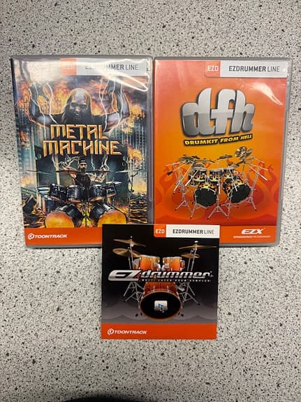 Toontrack EZdrummer Metal Machine + udvidelser