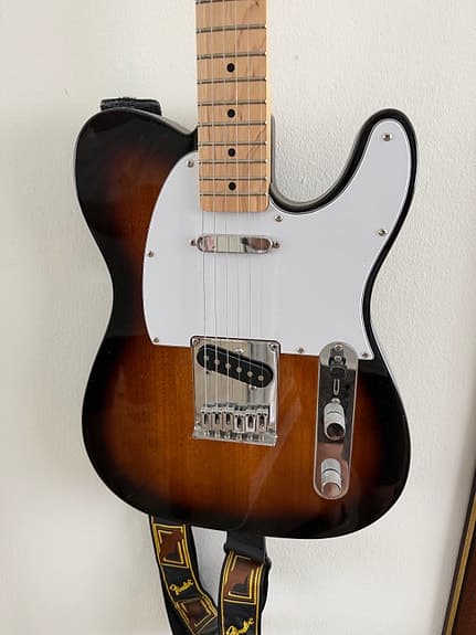 Elektrisk guitar Fender Telecaster-style sunburst