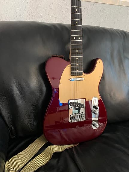 fender oxblood telecaster