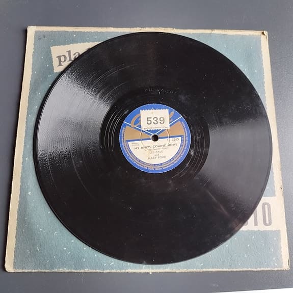 Les Paul and Mary Ford : "My Baby's Coming Home" / "Lady of Spain"