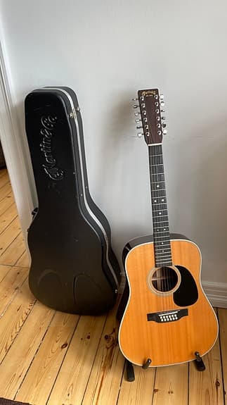 Martin D12-28, 12-string acoustic guitar.