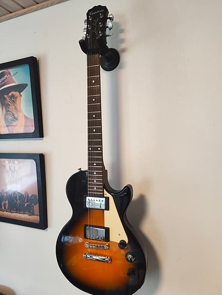 modificeret epiphone les Paul guitar