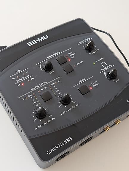 Creative E-MU 0404 USB Audio/MIDI Interface