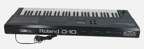 Roland D-10 synthesizer keyboard