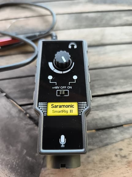 Saramonic SmartRig II audio interface til smartphone/mikrofon