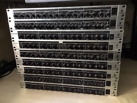 Behringer rack equalizer / lydprocessor