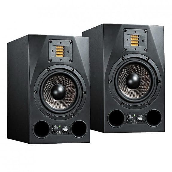 Adam Audio A7X aktive studiemonitor højttalere sort