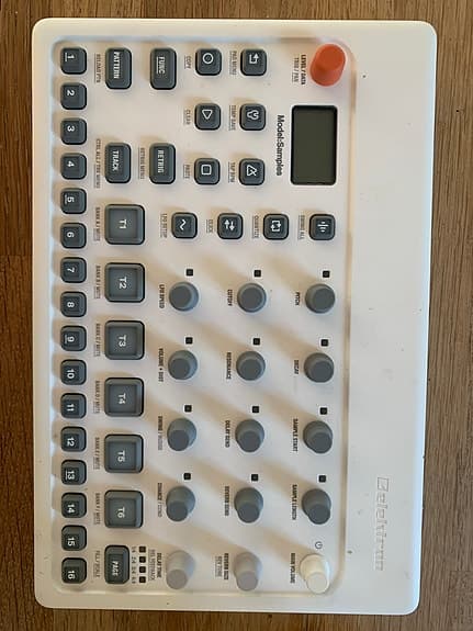 Elektron Model Samples groovebox / sampler hvid