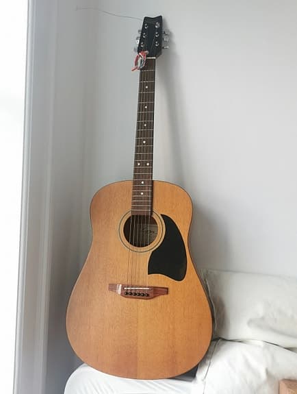 Vintage akustisk guitar Lyon by Washburn